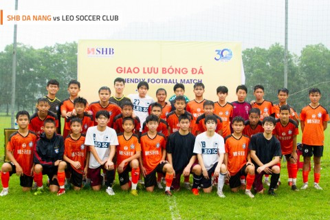Giao lưu bóng đá trẻ U15 giữa CLB SHB Đà Nẵng với Leo Soccer Club (Osaka, Nhật Bản)