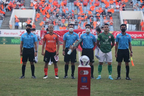 Không thể ghi bàn tại sân nhà, SHB Đà Nẵng phải chia điểm với CLB TP Hồ Chí Minh.
