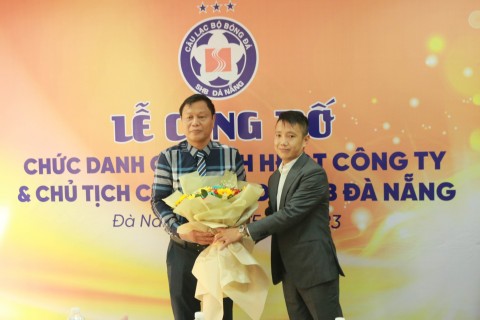 CLB Bóng đá SHB Đà Nẵng công bố Tân Chủ tịch